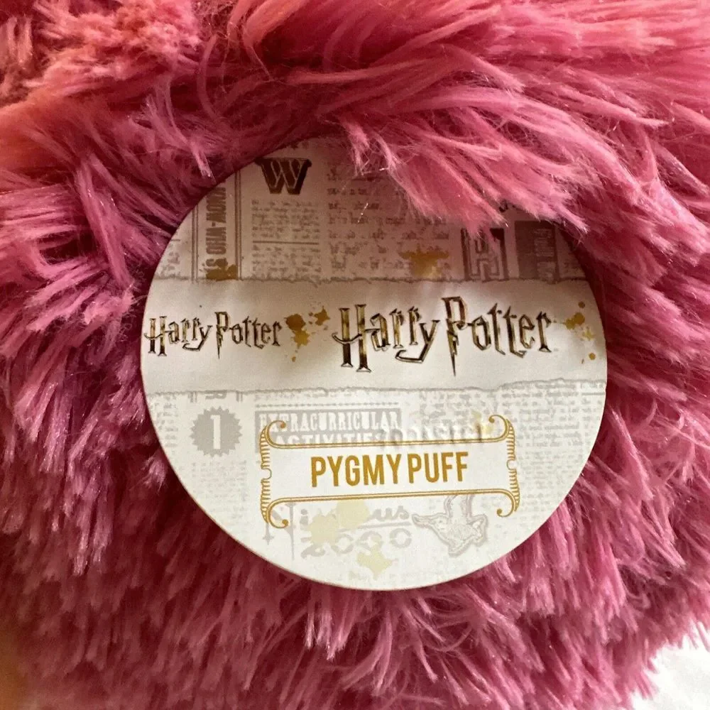 Wizarding World Harry Potter‎ Pink Pygmy Puff Stuffed Animal Plush 11